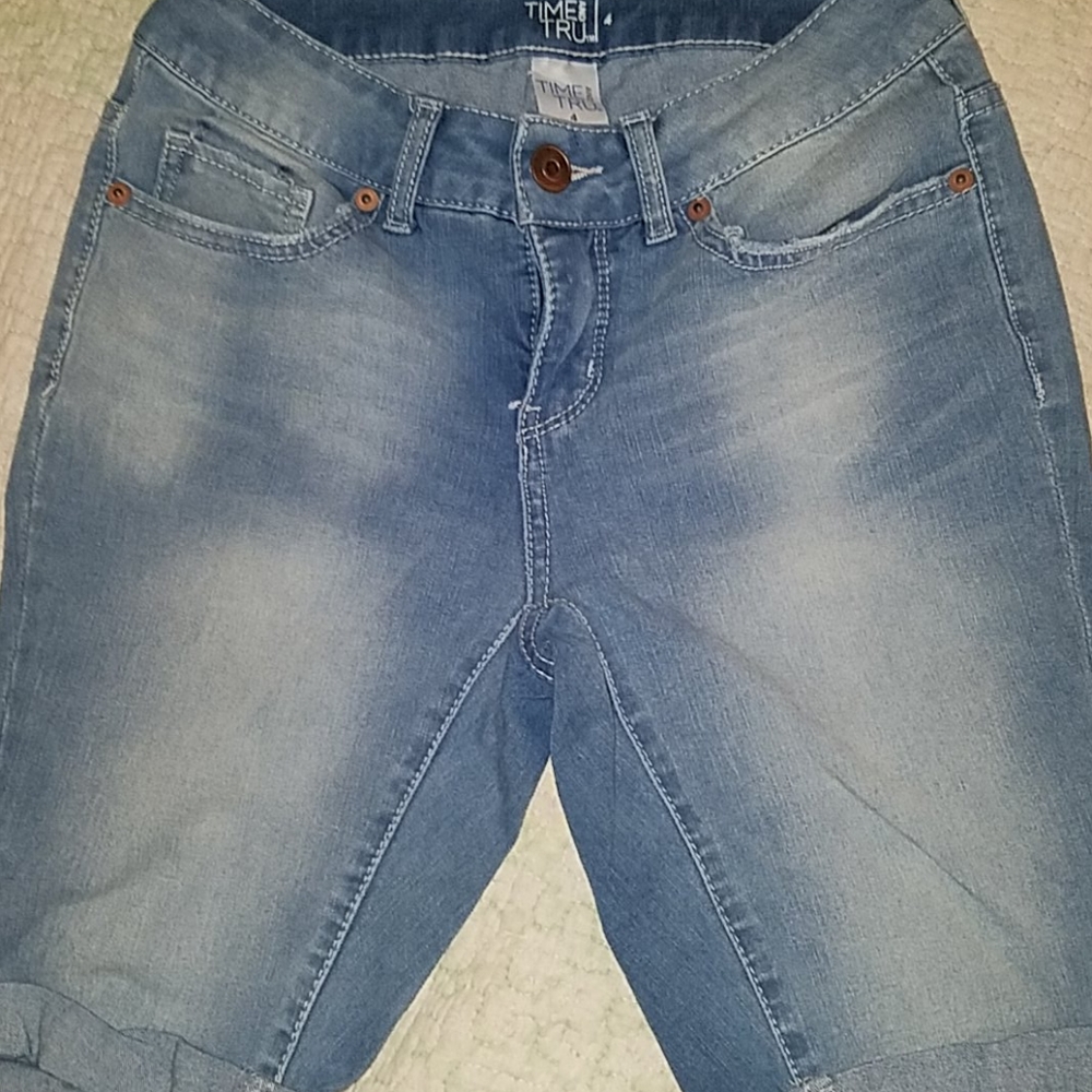 Light Wash Shorts